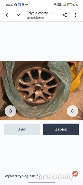 Felgi aluminiowe 16 gumy letnie Kraków