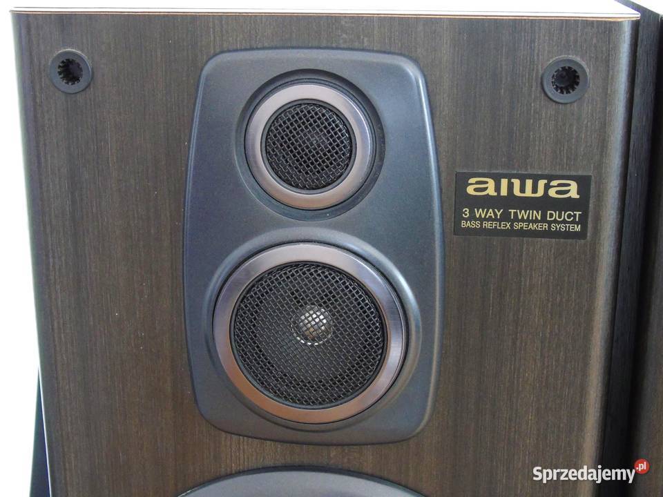 Śliczne kolumny stereo Aiwa SXZ7000 mocne Jasło