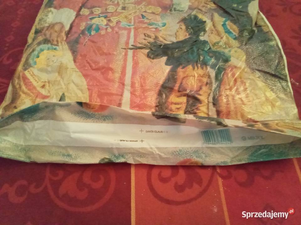 Reklamówka święty Mikołaj i dzieci Warszawa