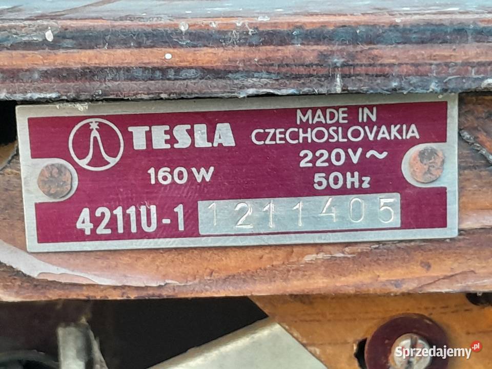 Stary telewizor lampowy TESLA zabytek retro Pozostałe Dąbrowa Górnicza
