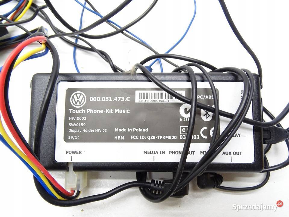 STEROWNIK MODUŁ BLUETOOTH VW POLO V 6R Komputery małopolskie