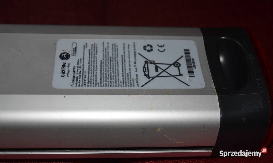 AKUMULATOR BATERIA GAZELLE INNERGY 9 Ah 324Wh Maków Mazowiecki