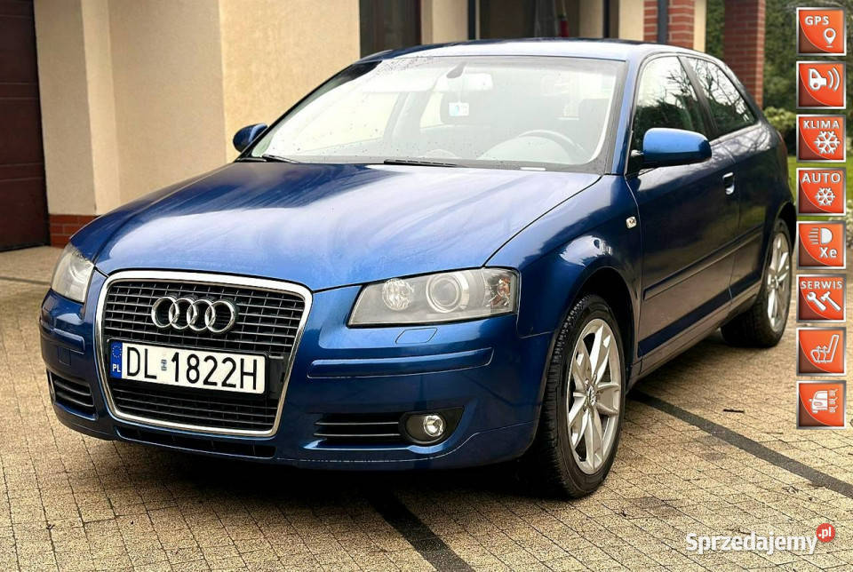 Audi A3 3drzwiowe Audi A3 8P 20TDI 170 Navi isofix Wrocław sprzedam