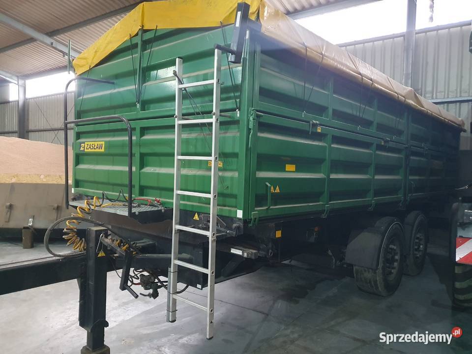 Przyczepa zaslaw 3 stronny wywrot 22 tony Mgoszcz