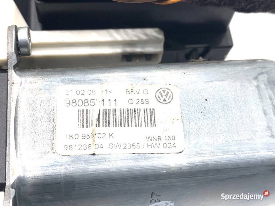 SILNIK PODNOSZENIA SZYBY PRAWY PRZÓD VW PASSAT Motoryzacja