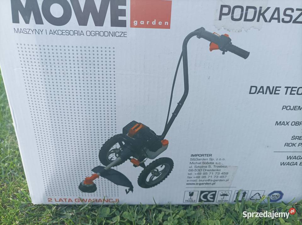 Podkaszarka spalinowa na kołach JRPC04 Góra