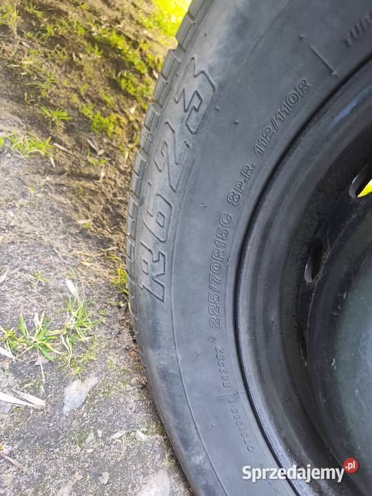 Opona Bridgestone Wzmacniana 22570R15C Montaż Mochowo