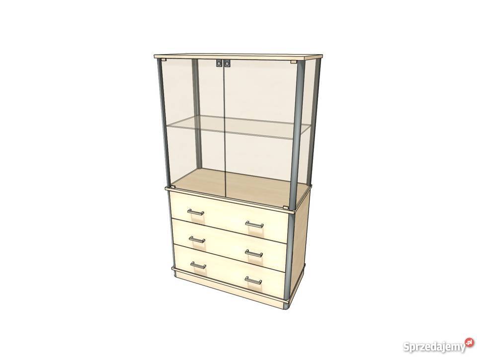 Oszklona gablota sklepowa meble sklepowe gabloty Nowy Dwór Mazowiecki sprzedam