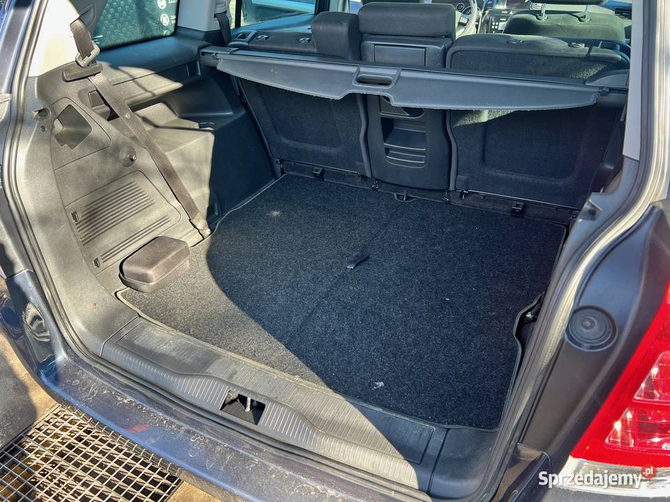 Opel Zafira B 18 Gaz 7osobowy zarejestrowany wielofunkcyjna kierownica Łódź