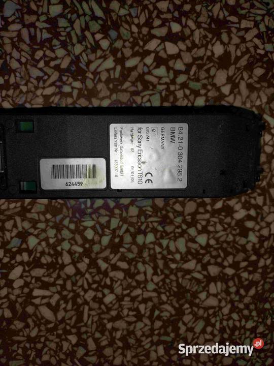 Gniazdo telefonu pokładowego BMW E60 E61 E63 osobowe Poręba