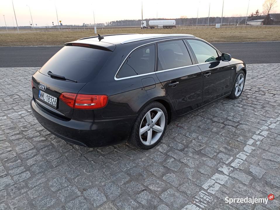 Audi A4 B8 kombi 20 TDI 143 2009r SLine stan Wieczfnia Kościelna