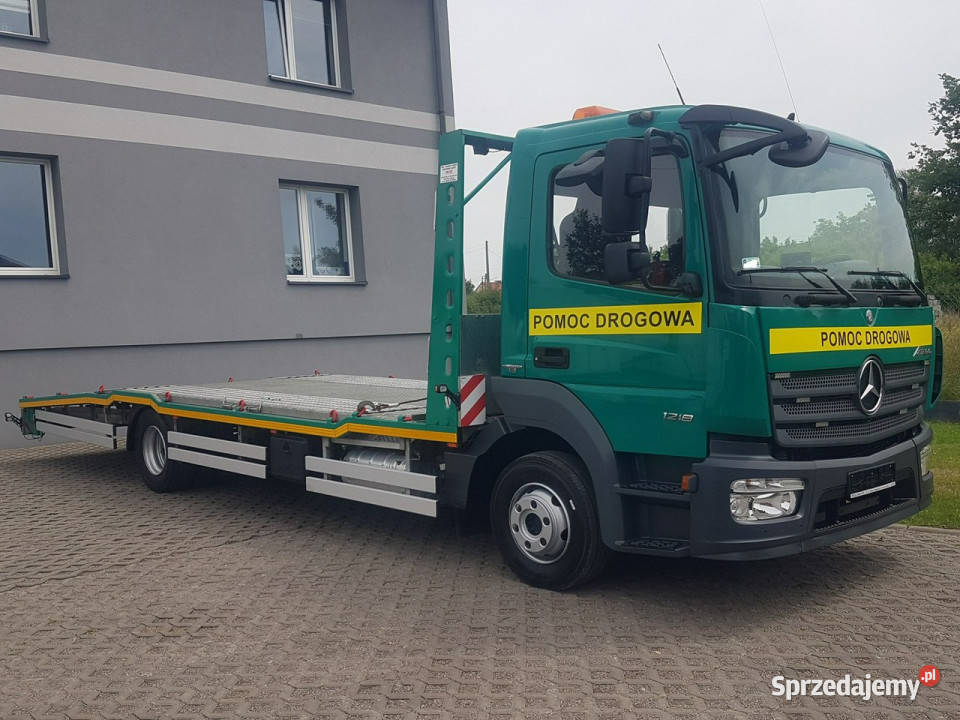 Mercedes ATEGO 1218 LAWETA POMOC DROGOWA 177KM Poręba