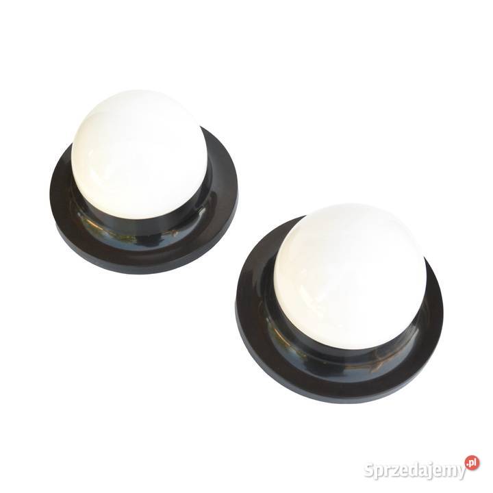 Para plafonów Polam Radom Polska lata 70 Warszawa