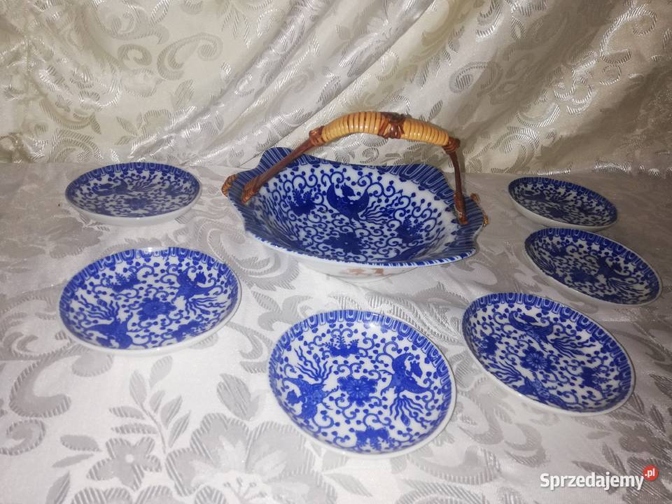 zestaw chińska porcelana łódzkie sprzedam