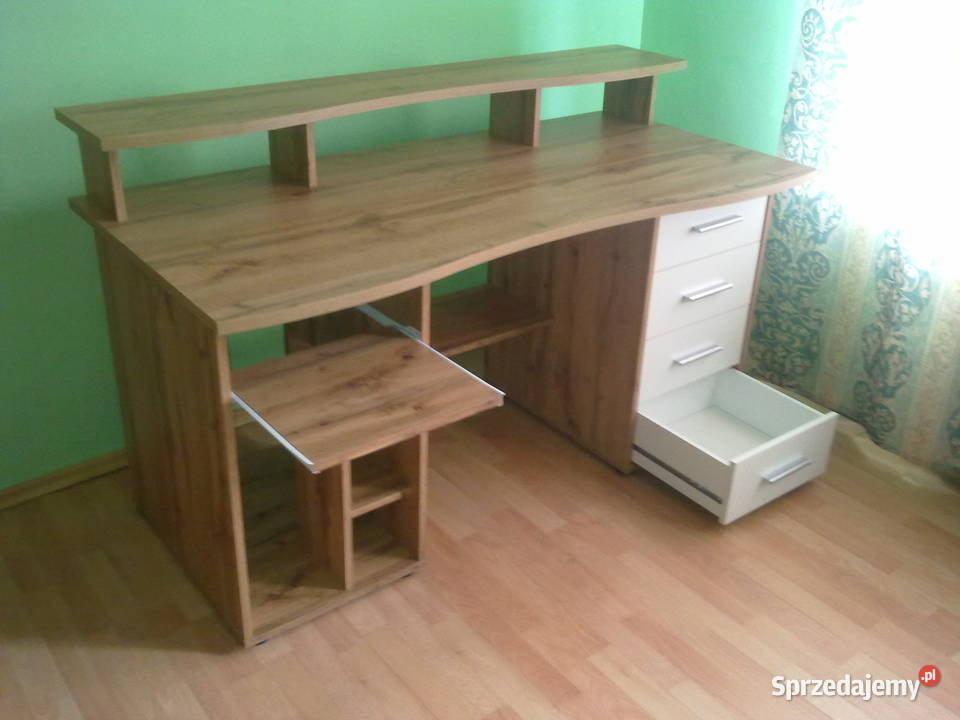 Biurko 1507276 dąb wotanbiały mat Nowe Wieruszów sprzedam