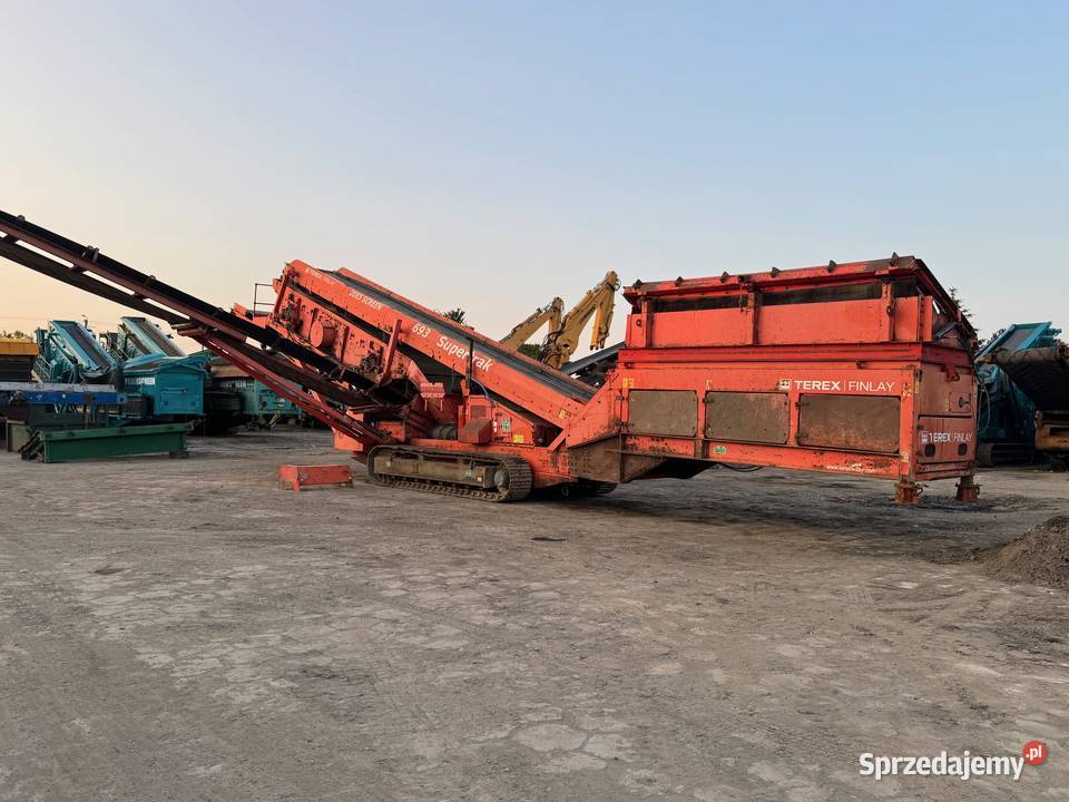Terex Finlay 693 Mobilny przesiewacz Kołodziejewo