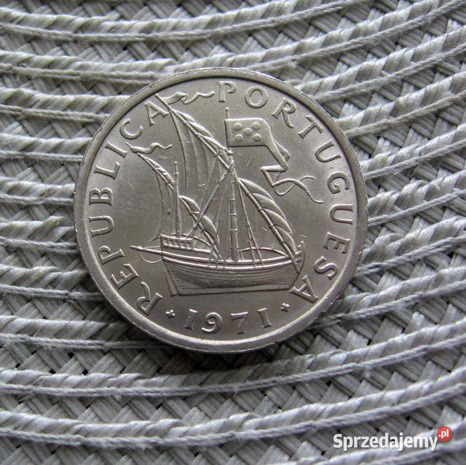 Portugalia 10 Escudo 1971r Ładna