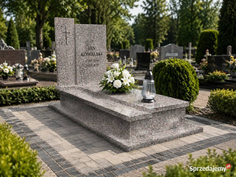 Nagrobki Granitowe Pojedyncze 199999 Podwójne łódzkie