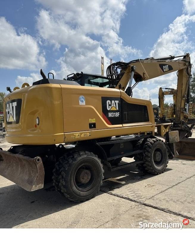 KOPARKA KOŁOWA CATERPILLAR M318F Tuliszków sprzedam