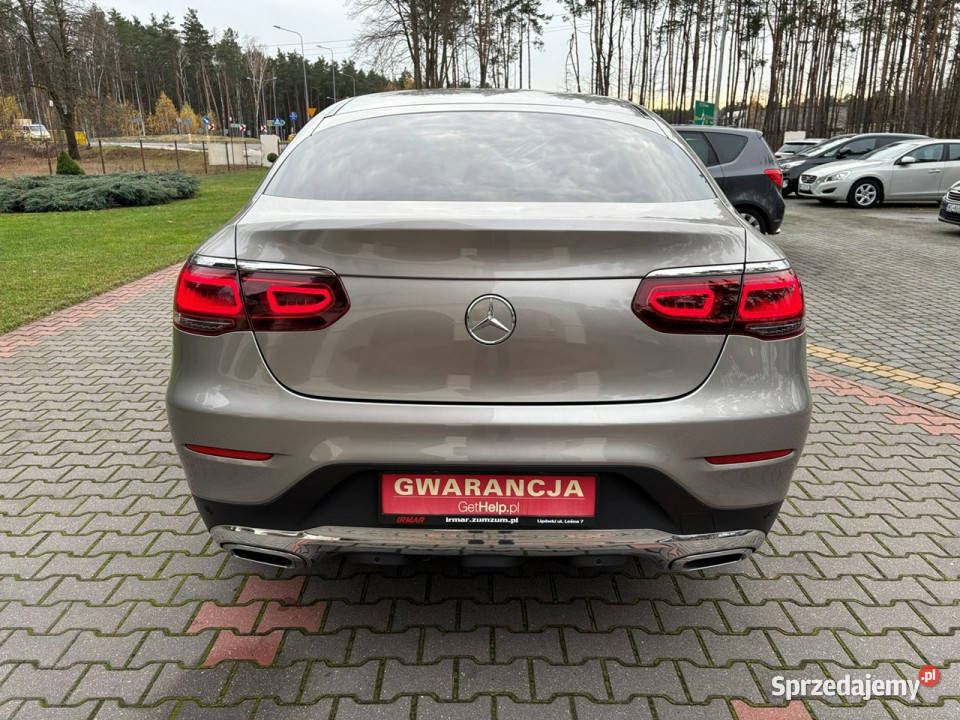 Mercedes GLC 200 Coupe Beżowe skóry Kamera Lipówki