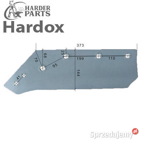 Lemiesz 14 300ha HARDOX 073003L do pługa Suwałki