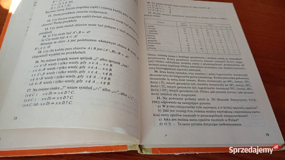 Algebra klasy 1 liceum ogólnokształcącego pomorskie