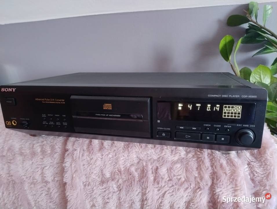 Odtwarzacz CD sony cdp xe 800 z pilotem Elektronika Trzebuska