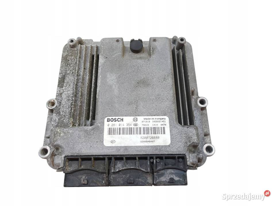 STEROWNIK SILNIKA 0281014354 8200726880 Renault świętokrzyskie