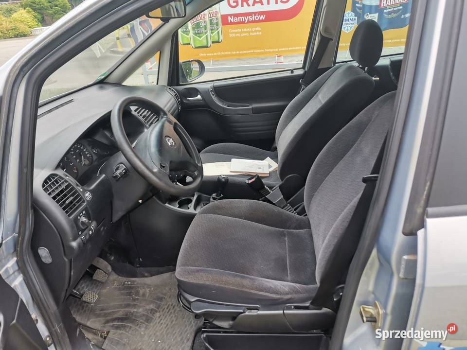 Opel Zafira nie lpg gaz CNG hak nowe tarcze nieuszkodzony Tarnów