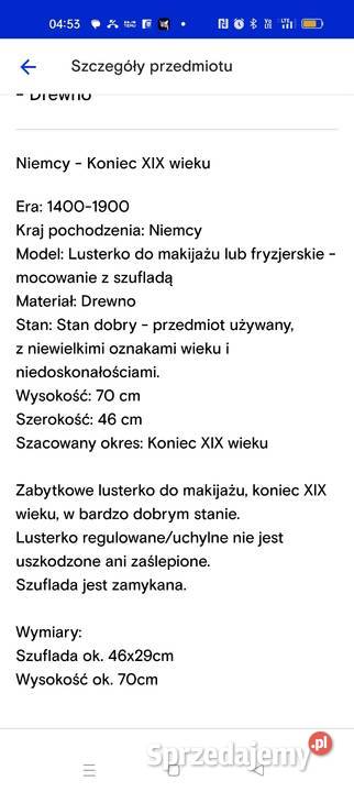 LUSTRO GABINETOWE Bielsko-Biała