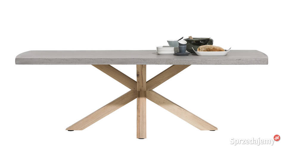 NOWOCZESNY STÓŁ MAESTRO Z BETONEM 180X105 HH Opole sprzedam