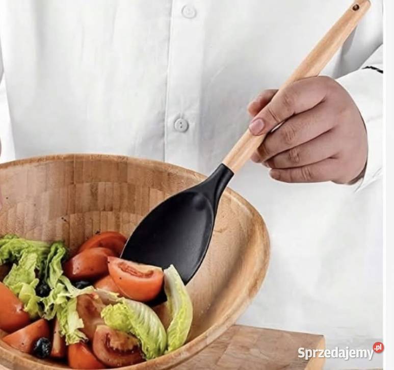 59 Przybory kuchenne silikonowe 12 sztuk Zabrze