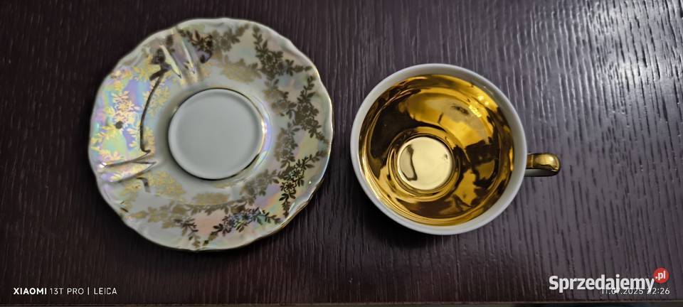 Piękna filiżanka z talerzykiem z firmy Zembsch sprzedam