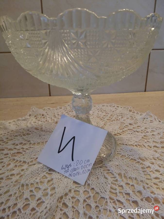 OwocarkaPuchar ZąbkowiceGirlandy Porcelana i szkło Nakło nad Notecią sprzedam