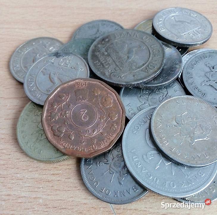 UGANDARÓŻNE STANYI ROCZNIKI18 MONET Legionowo sprzedam