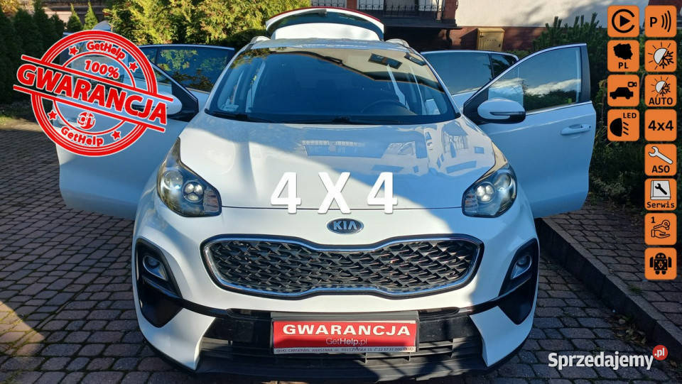 Kia Sportage AWD 4x4 Salon Serwis ASO 16 136 gniazdo SD Sportage Gdańsk