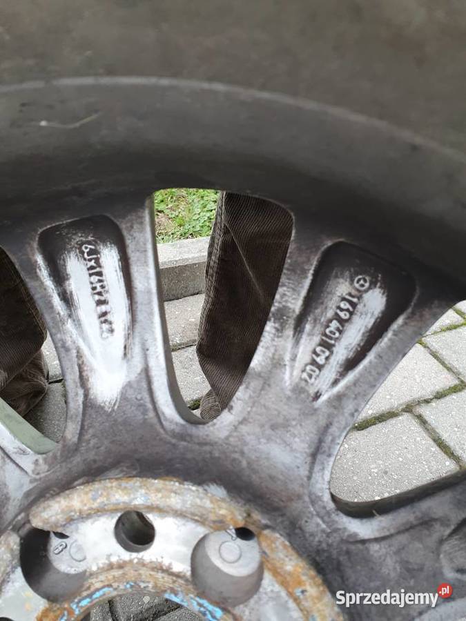 Koła kompletne Mercedes 2055516 ET 46 ALU sprzedam
