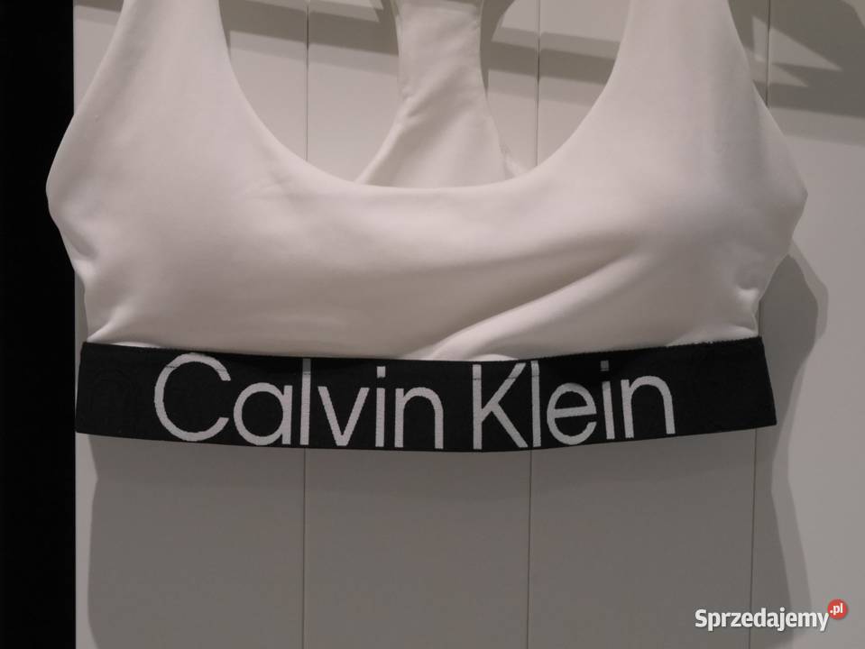 Calvin Klein świetny top nowy 34 XS biały Odzież sportowa Wrocław