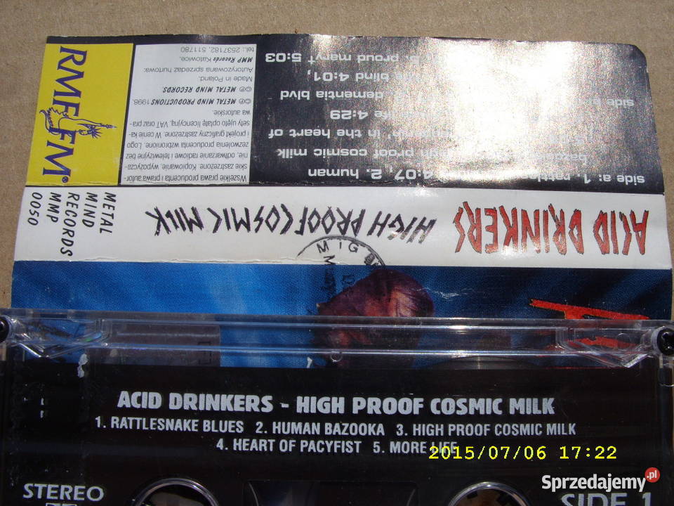 Rock kaseta ACID DRINKERS 2 kasety Wołów sprzedam