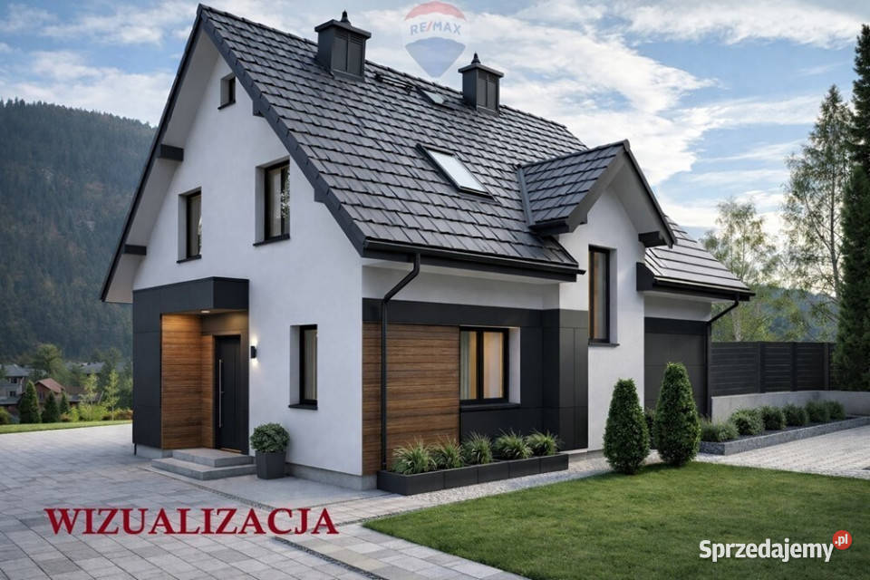 Dom 125 m w Szczyrku z widokiem na skocznię gazowe Szczyrk sprzedam