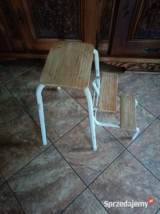 Taboret kuchenny drabinka rozkładany stolik kujawsko-pomorskie Lipno