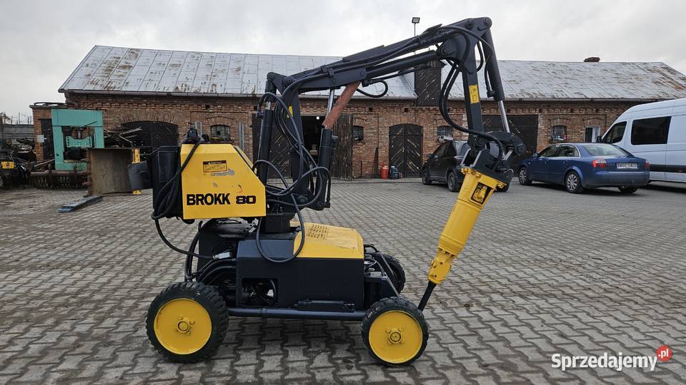 Robot wyburzeniowy Brokk 80 młot Sochaczew sprzedam
