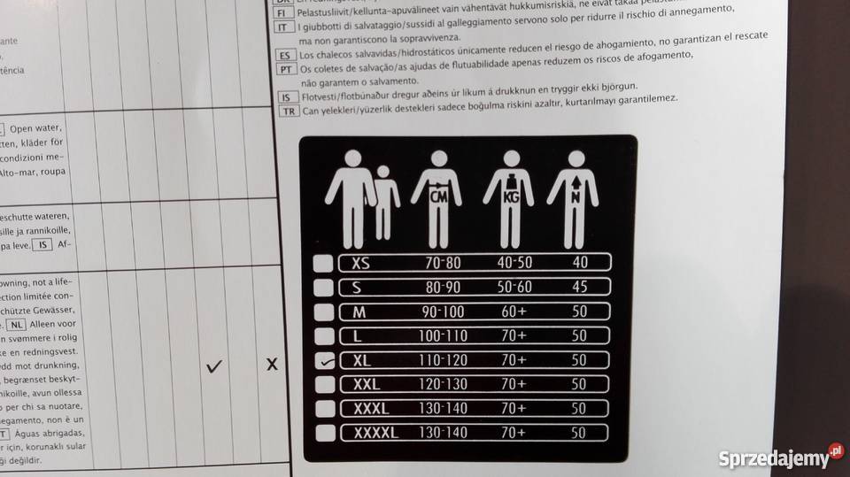 Kamizelka Wypornościowa Yamaha XL Poznań