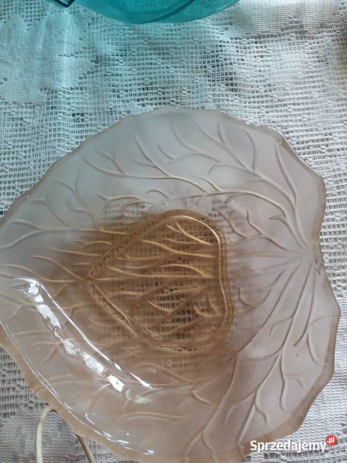 Salaterki polmiski szkło kolorowe Wieliczka