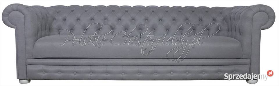 Pikowana SOFA CHESTERFIELD NORMAL 4OS z funkcją Gdynia