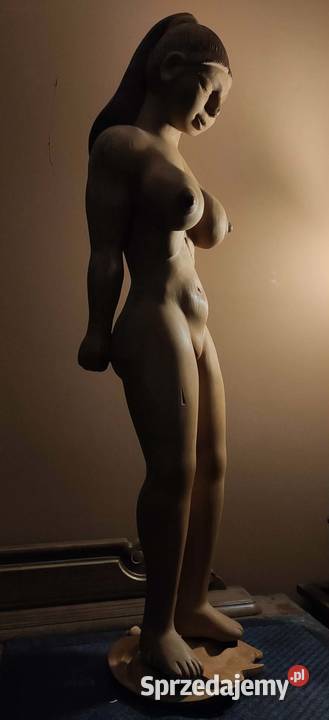Rzeźba kobieta akt drewniana Rzeszów