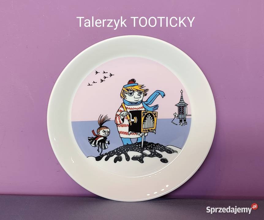 Muminki TALERZYK Moomin Arabia Finland TOOTICKY Jasień