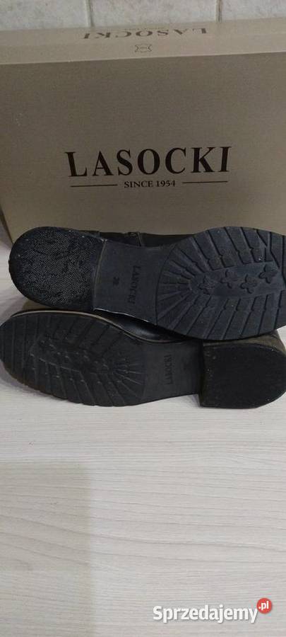 Buty zimowe z naturalnej skóry licowej Kozaki Damskie Lublin