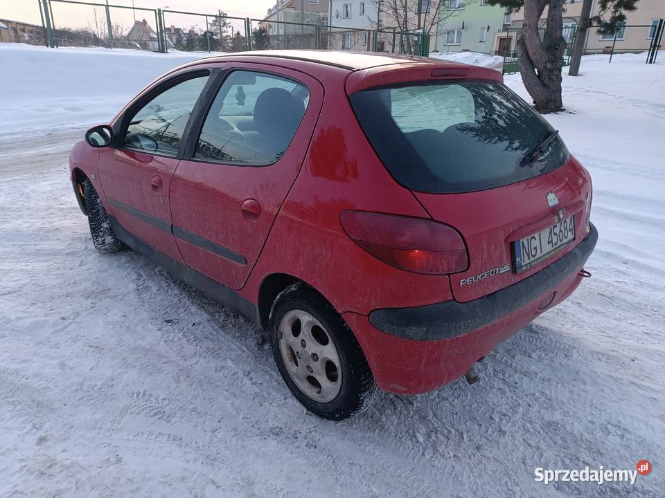 Peugeot 206 14 benzyna 2003r Rok produkcji 2003 Giżycko