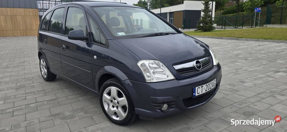 Opel Meriva 14 benzyna 2009r LIFT klimatyzacja manualna Brześć Kujawski